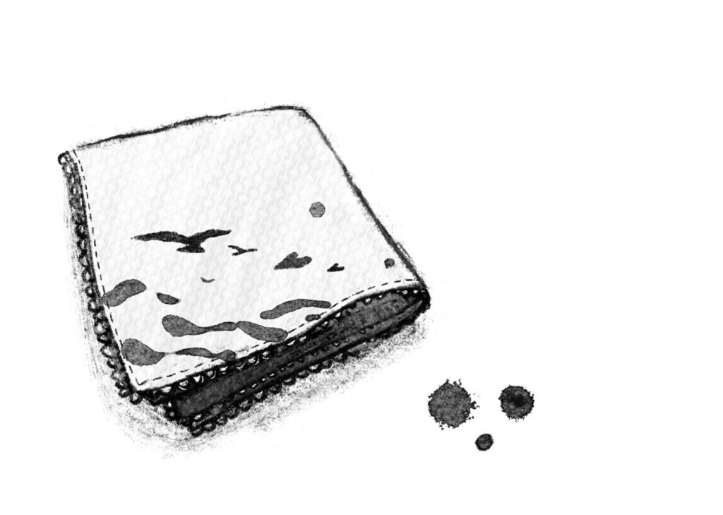 Illustration by Nicole Iu for Stacey May Fowles’s September 2025 review of “A Song for Wildcats” by Caitlin Galway.