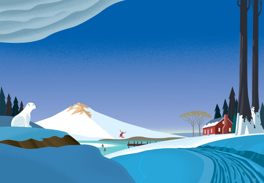 January-February 2026 cover spread by Paul Rogers.