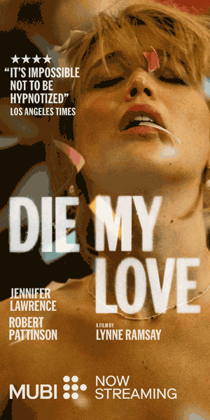 MUBI article page ad.