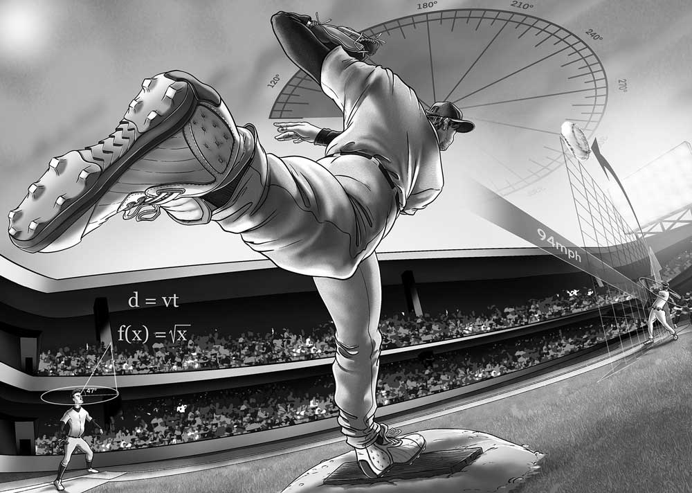 An illustration by Adam Mazur for Charles Gordon’s March 2026 review of “Make Me Commissioner” by Jane Leavy.