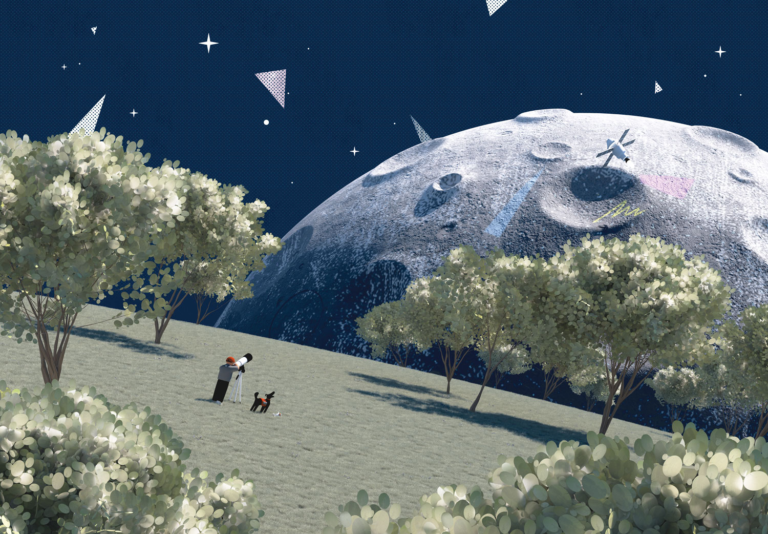 May 2026 cover spread by Yiren Tang.