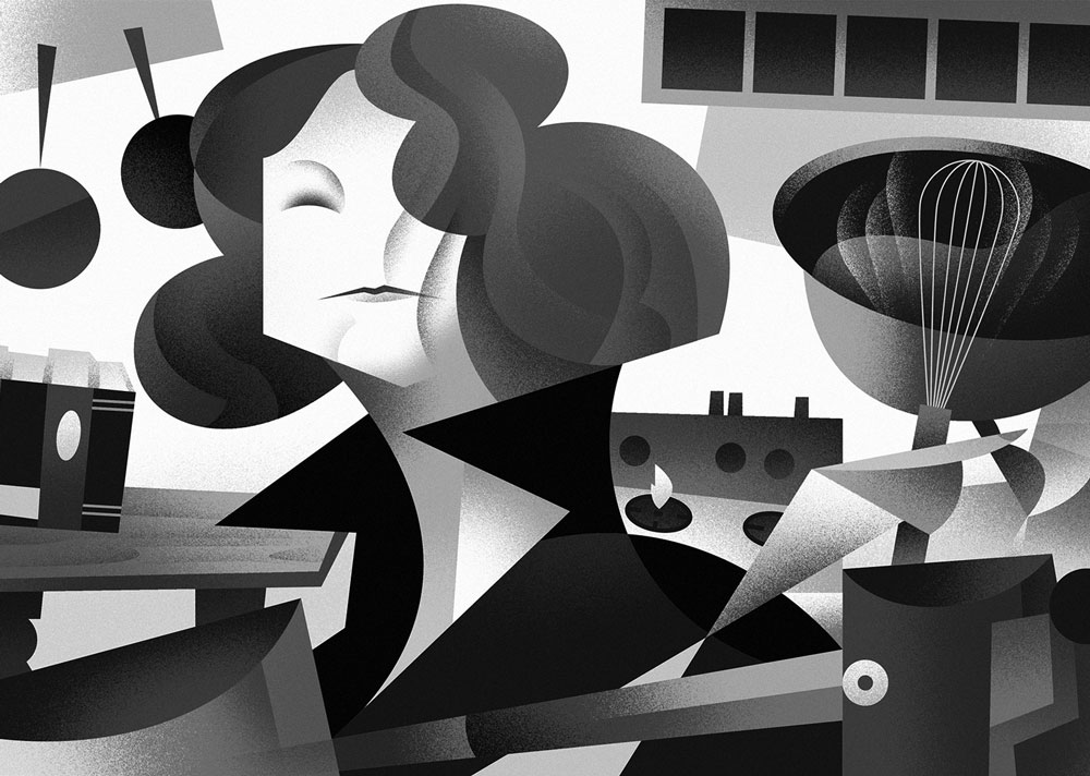 An illustration by Dave Murrary for David Macfarlane’s May 2026 article, “Wisdom Well Done.”