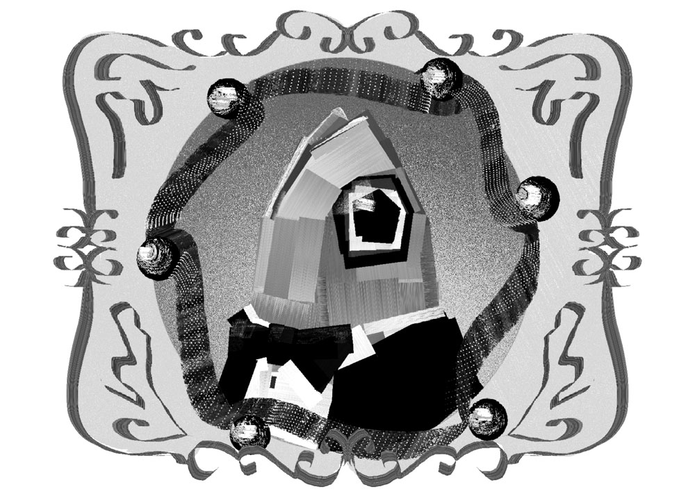 An illustration by YQ Huang for Caroline Adderson’s June 2026 review of “The Good Eye,” by Jess Gibson.