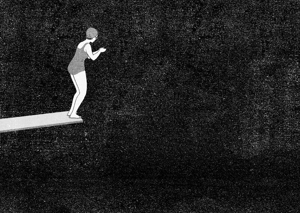 An illustration by Jori Bolton for Tara Henley’s June 2026 review of “A Love Affair with the Unknown,” by Gillian Deacon.