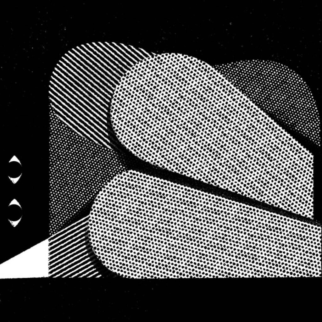 An illustration by Karsten Petrat for Julie McGonegal’s September 2026 review of “Dog Days: A Memoir,” by Emily LaBarge and “The Silence of Falling Snow,” by Kristjana Gunnars.