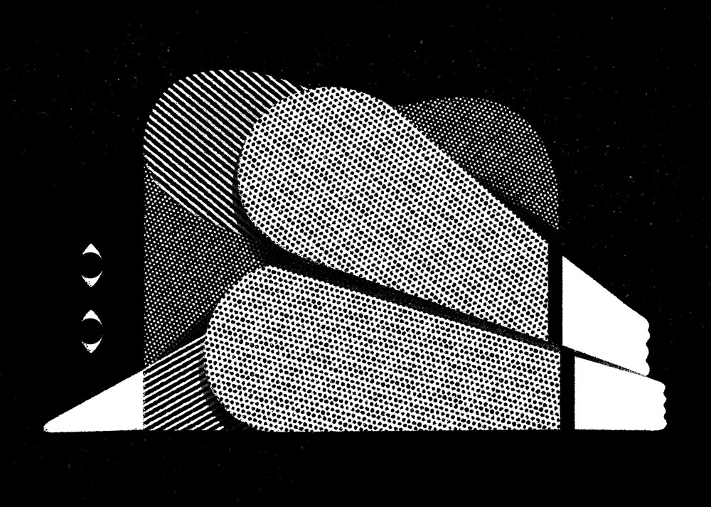 An illustration by Karsten Petrat for Julie McGonegal’s September 2026 review of “Dog Days: A Memoir,” by Emily LaBarge and “The Silence of Falling Snow,” by Kristjana Gunnars.
