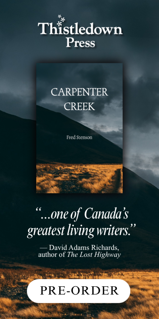 Article page ad for Thistledown Press.