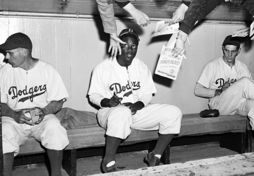A photo by Getty Images for David Marks Shribman’s October 2026 review of “Royal Treatment: Jackie Robinson, Montreal, and the Breaking of Baseball’s Color Barrier,” by Sean J. McLaughlin.