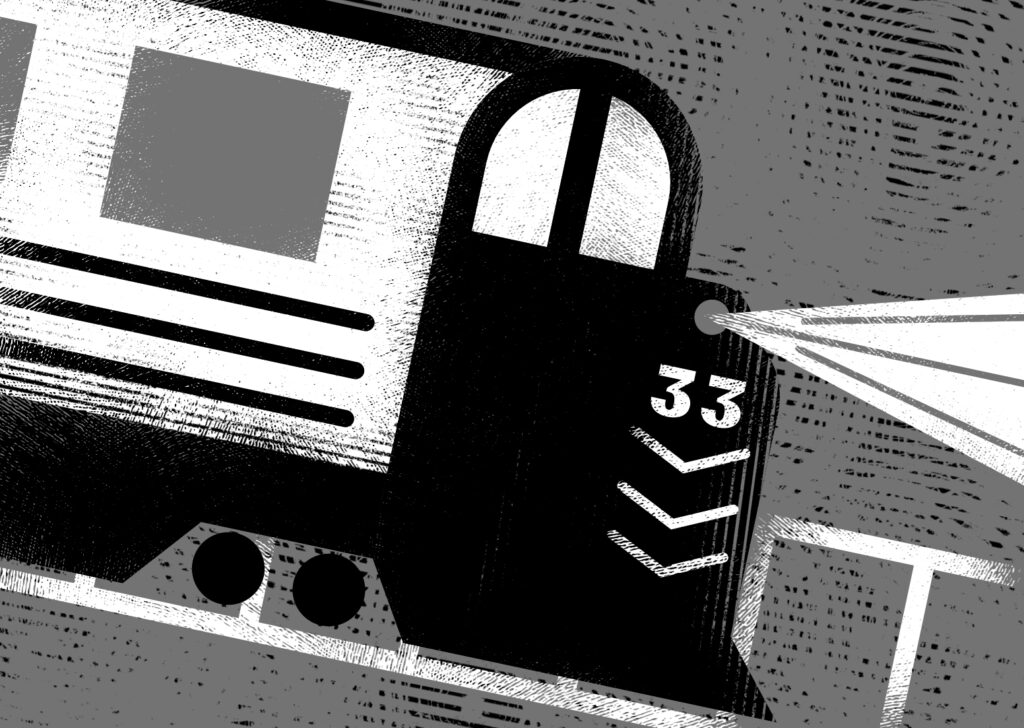 An illustration by Matthew Daley for John Lorinc’s November 2026 review of “By Authority of Parliament,” by Ryan Alford.