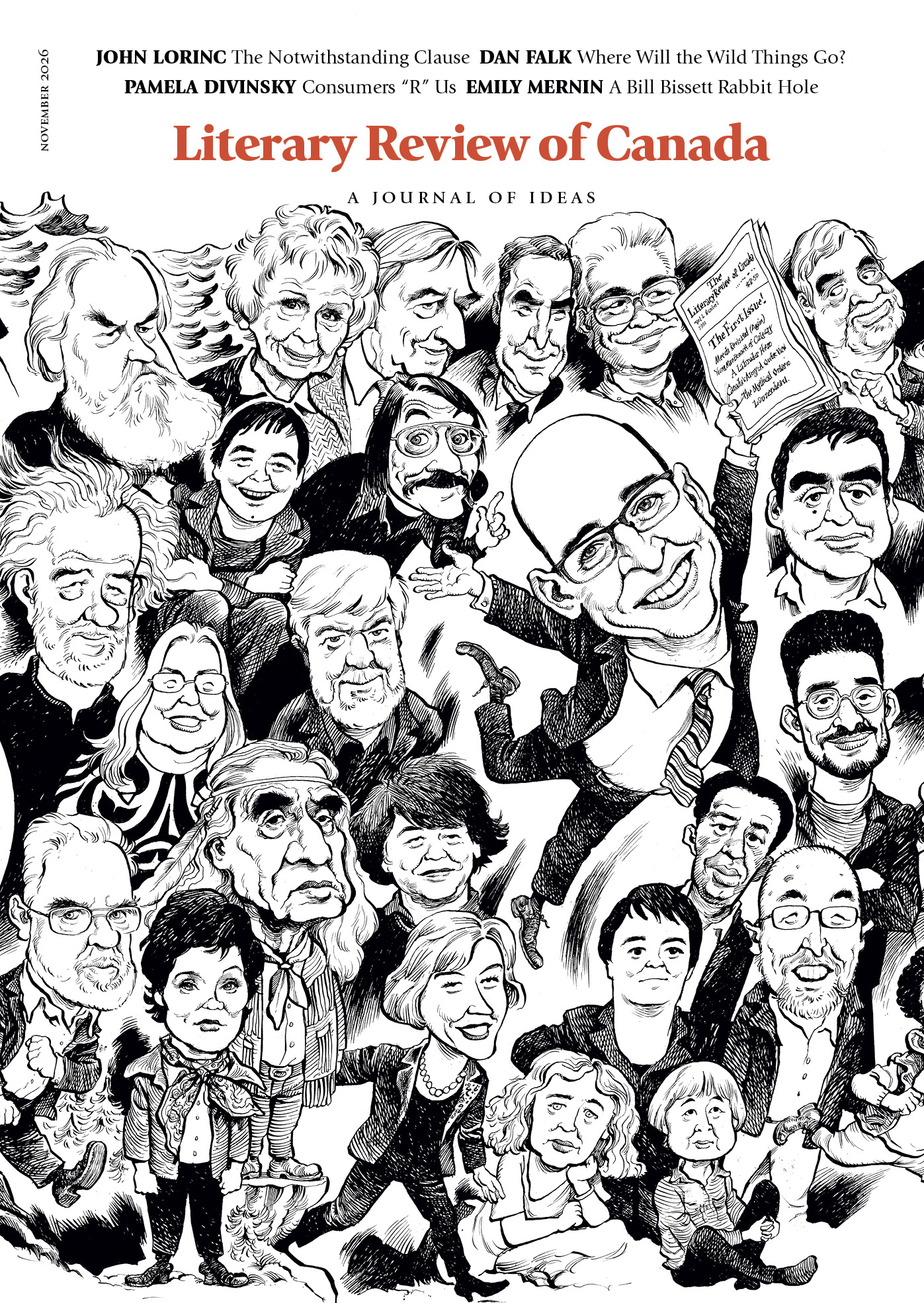 Front cover by David Parkins for November 2026.
