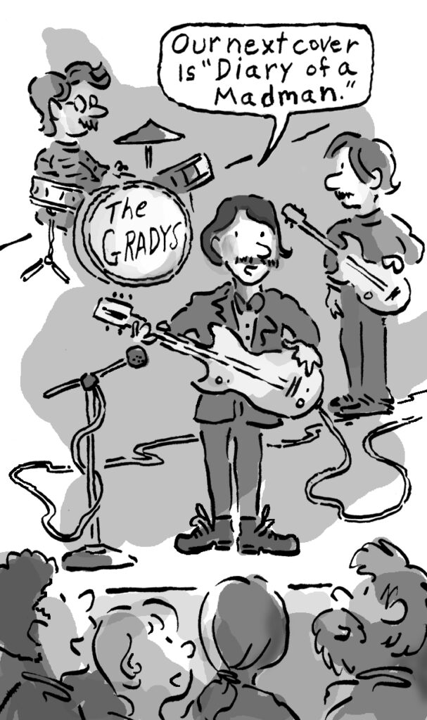 An illustration by Scot Ritchie for Rod Moody-Corbett’s November 2026 review of “The Cartel and Other Cover Stories,” by Wayne Grady.